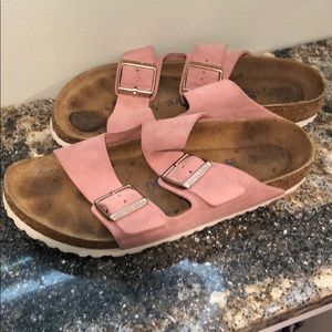 Pink Birkenstock Sandals